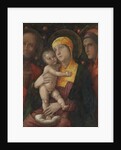 The Holy Family with Saint Mary Magdalen, ca. 1495-1500 by Andrea Mantegna