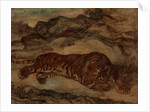 Tiger in Repose, ca. 1850-65 by Antoine-Louis Barye