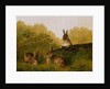Rabbits on a Log, 1897 by Arthur Fitzwilliam Tait