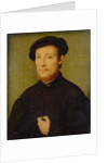 Portrait of a Man with His Hand on His Chest, 1540-45 by Corneille de Lyon
