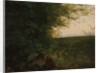 At the Edge of the Forest, ca. 1820 by August Heinrich
