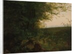 At the Edge of the Forest, ca. 1820 by August Heinrich