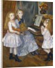 The Daughters of Catulle Mendès, Huguette, Claudine…, 1888 by Pierre-Auguste Renoir