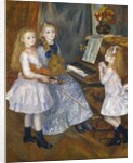 The Daughters of Catulle Mendès, Huguette, Claudine…, 1888 by Pierre-Auguste Renoir