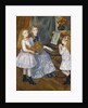 The Daughters of Catulle Mendès, Huguette, Claudine…, 1888 by Pierre-Auguste Renoir
