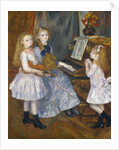 The Daughters of Catulle Mendès, Huguette, Claudine…, 1888 by Pierre-Auguste Renoir
