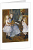 The Daughters of Catulle Mendès, Huguette, Claudine…, 1888 by Pierre-Auguste Renoir