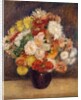 Bouquet of Chrysanthemums, 1881 by Pierre-Auguste Renoir