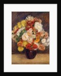 Bouquet of Chrysanthemums, 1881 by Pierre-Auguste Renoir