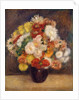 Bouquet of Chrysanthemums, 1881 by Pierre-Auguste Renoir