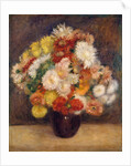 Bouquet of Chrysanthemums, 1881 by Pierre-Auguste Renoir