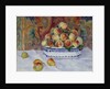 Still Life with Peaches, 1881 by Pierre-Auguste Renoir