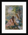 In the Meadow, 1888-92 by Pierre-Auguste Renoir
