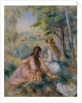 In the Meadow, 1888-92 by Pierre-Auguste Renoir