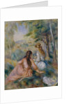 In the Meadow, 1888-92 by Pierre-Auguste Renoir