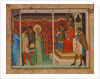 Saint Reparata before the Emperor Decius, ca. 1338-40 by Bernardo Daddi