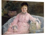 The Pink Dress, ca. 1870 by Berthe Morisot