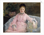 The Pink Dress, ca. 1870 by Berthe Morisot
