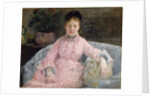 The Pink Dress, ca. 1870 by Berthe Morisot