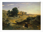 Hagar in the Wilderness, 1835 by Jean-Baptiste-Camille Corot