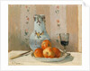 Still Life with Apples and Pitcher, 1872 by Camille Pissarro