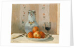 Still Life with Apples and Pitcher, 1872 by Camille Pissarro