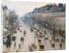 The Boulevard Montmartre on a Winter Morning, 1897 by Camille Pissarro