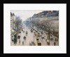 The Boulevard Montmartre on a Winter Morning, 1897 by Camille Pissarro