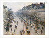 The Boulevard Montmartre on a Winter Morning, 1897 by Camille Pissarro
