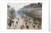 The Boulevard Montmartre on a Winter Morning, 1897 by Camille Pissarro