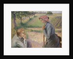Two Young Peasant Women, 1891-92 by Camille Pissarro