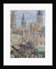 Rue de l'Épicerie, Rouen, 1898 by Camille Pissarro