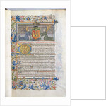 Spanish Translation of Saint Augustine's 'City of God', 1446-82 by Cano de Aranda