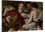The Musicians, 1597 by Michelangelo Caravaggio