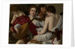 The Musicians, 1597 by Michelangelo Caravaggio