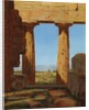 Columns of the Temple of Neptune at Paestum, 1838 by Constantin Hansen