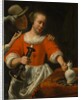 A Young Woman and a Cavalier, early 1660s by Cornelis Bisschop