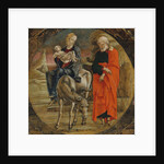 The Flight into Egypt, 1470s by Cosmè Tura