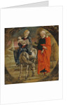 The Flight into Egypt, 1470s by Cosmè Tura