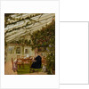 The Family of Mr. Westfal in the Conservatory, 1836 by Johann Philipp Eduard Gärtner