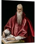 Saint Jerome as Scholar, ca. 1610 by El Greco