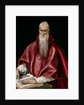 Saint Jerome as Scholar, ca. 1610 by El Greco
