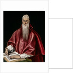Saint Jerome as Scholar, ca. 1610 by El Greco