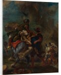 The Abduction of Rebecca, 1846 by Eugene Delacroix