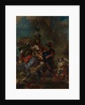The Abduction of Rebecca, 1846 by Eugene Delacroix