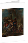 The Abduction of Rebecca, 1846 by Eugene Delacroix