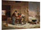 Preparing for Christmas, 1851 by Francis William Edmonds