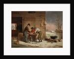Preparing for Christmas, 1851 by Francis William Edmonds
