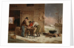 Preparing for Christmas, 1851 by Francis William Edmonds