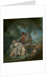 The Interrupted Sleep, 1750 by Francois Boucher